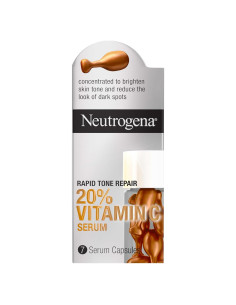 Cápsulas de Suero Facial Neutrogena 20% Vitamina C - 7 Unidades
