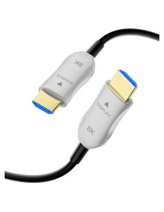 Cable HDMI 2.1 de Fibra Óptica 8K 1m AST - 48Gbps, HDR