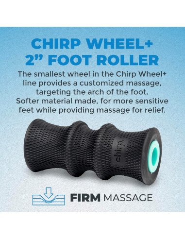 Chirp Wheel Plus Rodillo de Espuma 5cm - Alivio Espinal y Postural