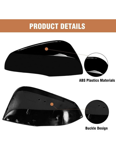 Cubierta de Espejo Lateral Moonlinks para Toyota RAV4 2019-2024
