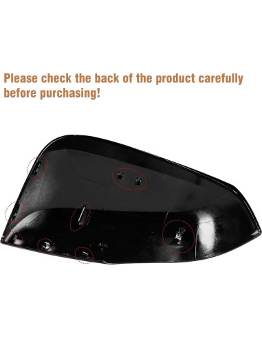 Cubierta de Espejo Lateral Moonlinks para Toyota RAV4 2019-2024