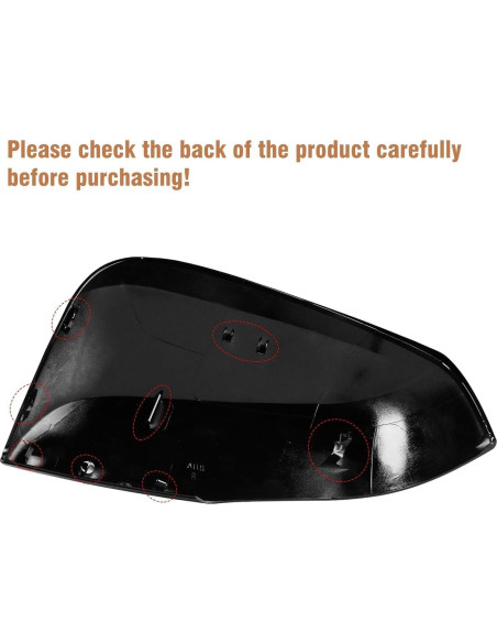 Cubierta de Espejo Lateral Moonlinks para Toyota RAV4 2019-2024