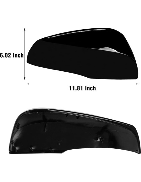 Cubierta de Espejo Lateral Moonlinks para Toyota RAV4 2019-2024