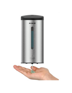 Dispensador de Jabón Automático AIKE AK1205 700ml Acero Inoxidable
