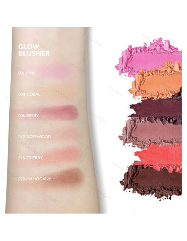 Rubor en polvo KYDA Baya 4.8g - Acabado mate y radiante