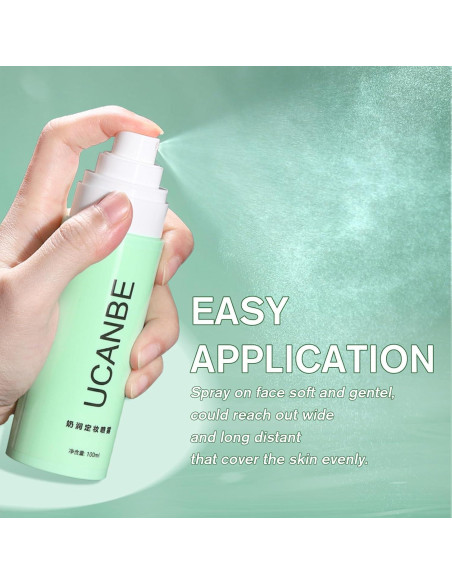 Spray Fijador de Maquillaje UCANBE 100 ml Brillante Hidratante