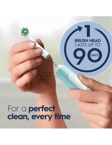 Cepillo de dientes eléctrico Oral-B Pro 1000 CrossAction Verde