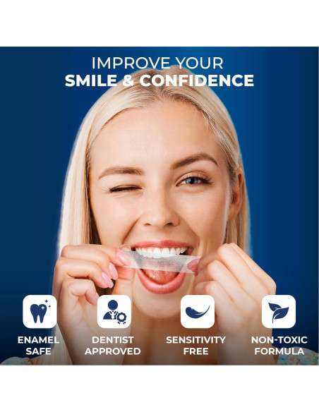 Tiras de Blanqueamiento Dental BetterWhite - 14 Tiras Naturales