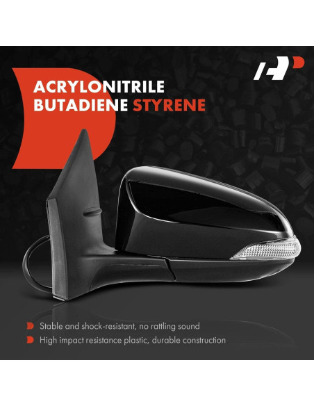 Espejo Retrovisor Eléctrico A-Premium Lado Izquierdo Toyota Corolla 2014-2019
