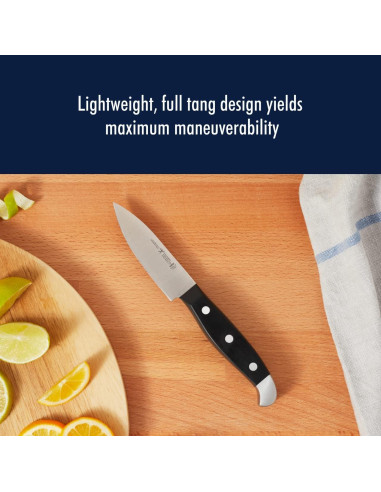 Cuchillo de Pelar HENCKELS 3" Acero Inoxidable Negro