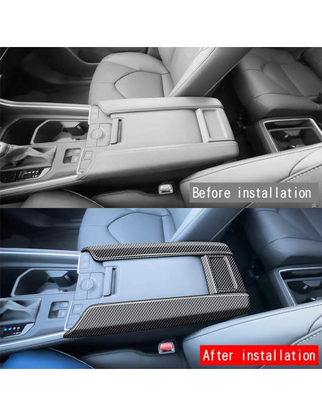 Cubierta del Reposabrazos ZENGZJCX para Toyota Grand Highlander 2024-2025