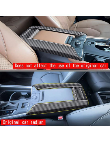 Cubierta del Reposabrazos ZENGZJCX para Toyota Grand Highlander 2024-2025