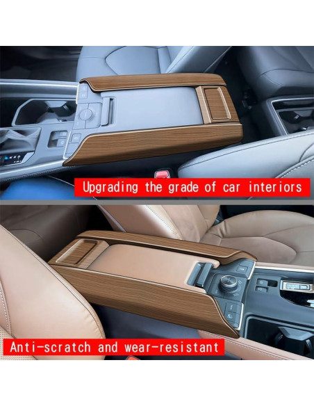 Cubierta del Reposabrazos ZENGZJCX para Toyota Grand Highlander 2024-2025