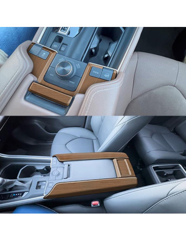 Cubierta del Reposabrazos ZENGZJCX para Toyota Grand Highlander 2024-2025