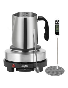 Kit de Fabricación de Velas SAEUYVB con Placa Caliente 900ml