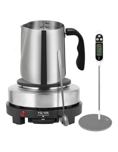 Kit de Fabricación de Velas SAEUYVB con Placa Caliente 900ml