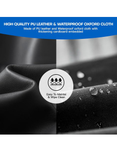 Organizador de Asiento de Coche WHHMK Negro 13 Compartimentos 2