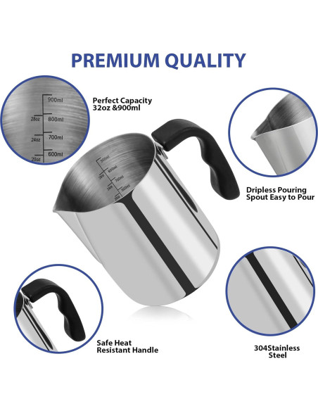 Kit de Fabricación de Velas SAEUYVB con Placa Caliente 900ml