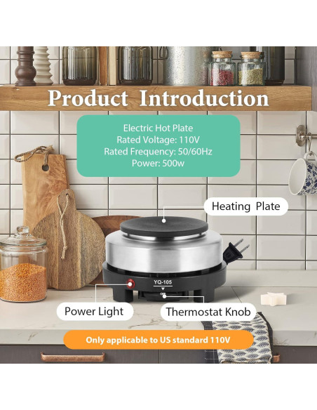 Kit de Fabricación de Velas SAEUYVB con Placa Caliente 900ml