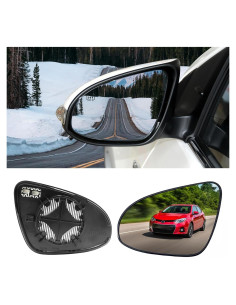 Cristal Espejo Calentado Izquierdo Moonlinks Toyota Corolla 2014-2019