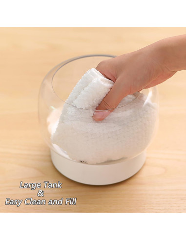 Difusor de Aceites Esenciales SEVEYEE 500ml Aromaterapia LED