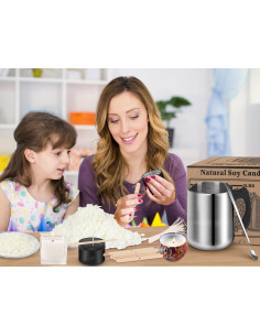 Kit de Fabricación de Velas de Cera de Soja Haccah 0.91 kg 2