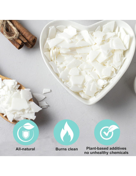 Kit de Fabricación de Velas de Cera de Soja Haccah 0.91 kg