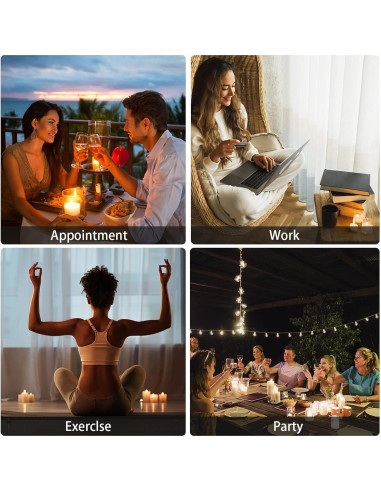 Kit de Fabricación de Velas de Cera de Soja Haccah 0.91 kg