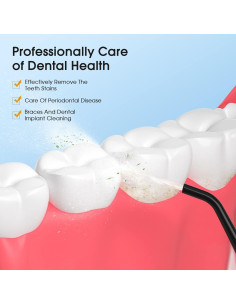 Irrigador Oral Inalámbrico Hangsun HOC760 con 8 Puntas 300ml 2