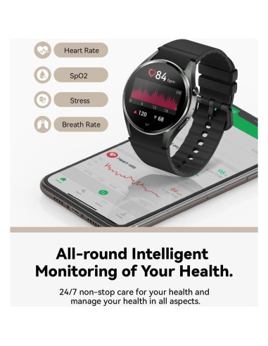 Reloj Inteligente KACUBAKU G65 HD 1.26" IP68 Fitness