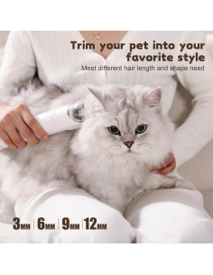 Kit de Aseo para Perros YOOHI con Aspiradora 12KPA 5 Herramientas 2