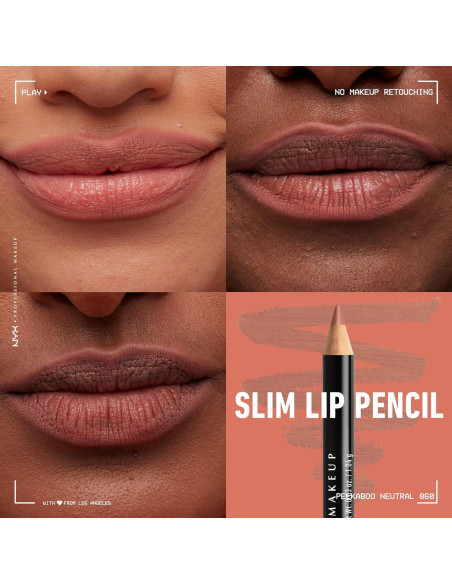 Lápiz de Labios NYX Professional Makeup 2-Pack - Peakaboo Neutral y Ever Lápiz de Labios NYX Professional Makeup 2-Pack - Peakaboo Neutral y Ever