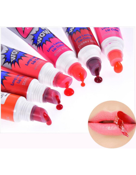 Tinte de Labios Peel Off VeniCare 6 Colores Larga Duración
