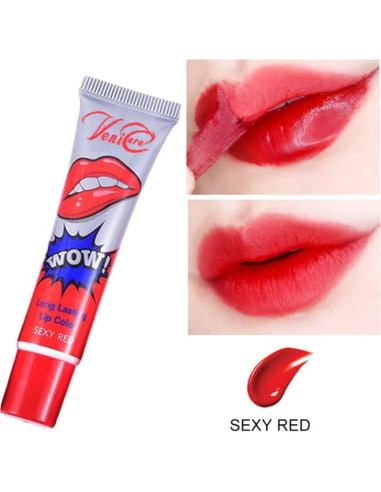 Tinte de Labios Peel Off VeniCare 6 Colores Larga Duración