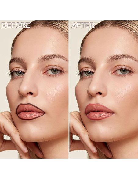 Tinte de Labios Peel Off Ihrlpxkc - Hidratante Waterproof Rosa