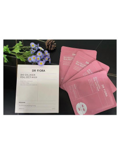 Mascarilla Facial de Colágeno Bio - Hidratante y Antiarrugas