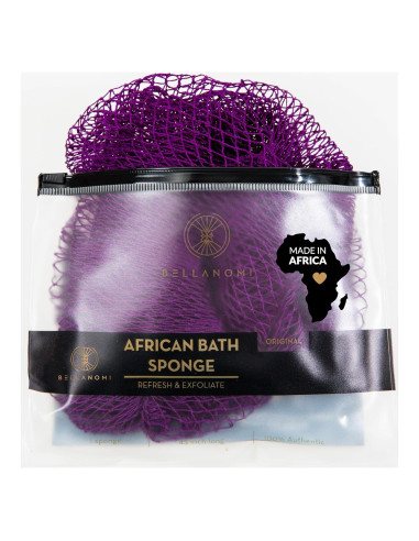 Esponja Exfoliante Africana Bellanomi 114 cm - Limpiador de Espalda