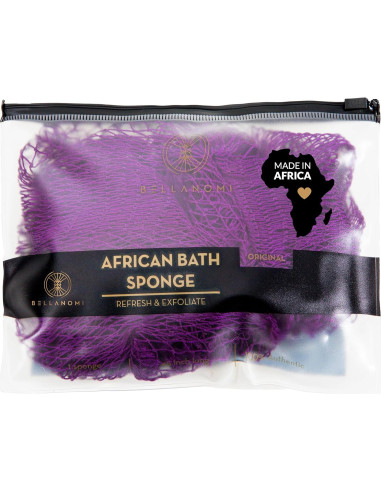 Esponja Exfoliante Africana Bellanomi 114 cm - Limpiador de Espalda
