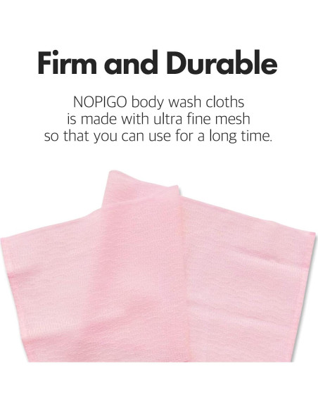 Toalla de Exfoliación NOPIGO para Espalda - 4 Colores, 26 cm Toalla de Exfoliación NOPIGO para Espalda - 4 Colores, 26 cm