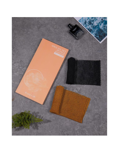 Esponja de Red Africana MTDLYICE XL 80CM 2 Paquetes Exfoliantes