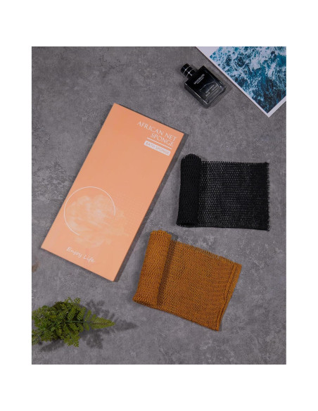 Esponja de Red Africana MTDLYICE XL 80CM 2 Paquetes Exfoliantes Esponja de Red Africana MTDLYICE XL 80CM 2 Paquetes Exfoliantes