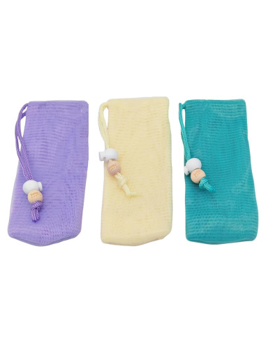 Red de Malla Exfoliante BAMBOEARTH para Ducha - 7.6x3.8cm