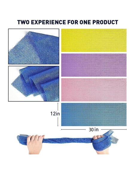 Esponja de Baño Exfoliante Africana Cmetta Rosa 76.2x30.5cm