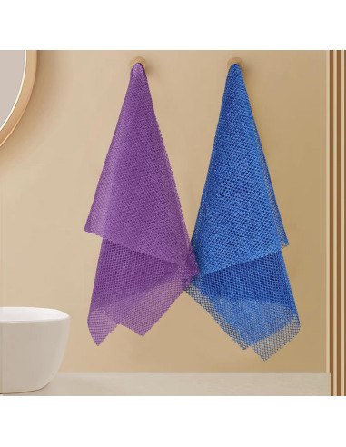 Esponja de Baño Exfoliante Africana Cmetta Rosa 76.2x30.5cm