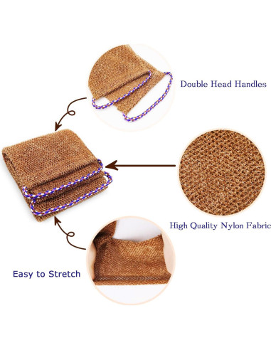 Antallcky 3 Esponjas Exfoliantes Africanas para Baño