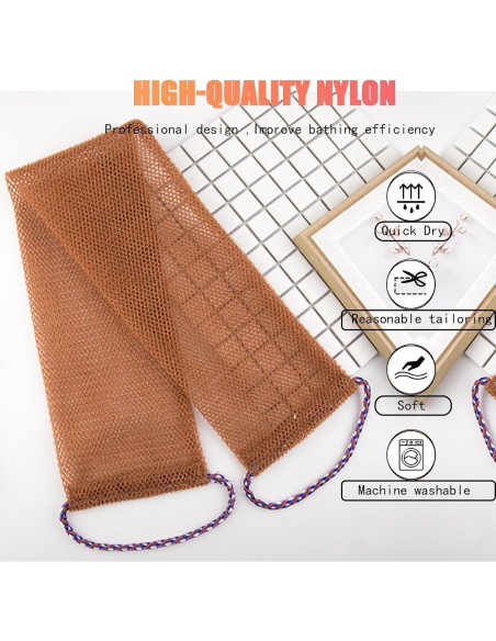 Antallcky 3 Esponjas Exfoliantes Africanas para Baño Antallcky 3 Esponjas Exfoliantes Africanas para Baño