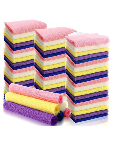 Esponjas de Baño Exfoliantes Sunnyray 100 Pcs 30x80 cm