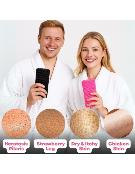 Esponja Africana Exfoliante 100% Nylon 177.8 cm para Ducha Esponja Africana Exfoliante 100% Nylon 177.8 cm para Ducha