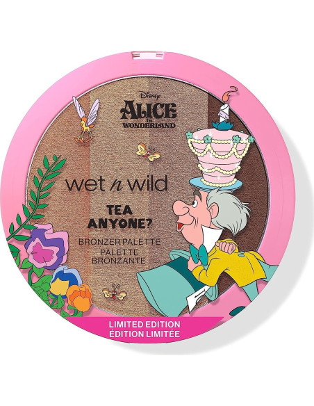 Paleta de Bronceador 4 en 1 Wet n Wild Alicia en el País de las Maravillas