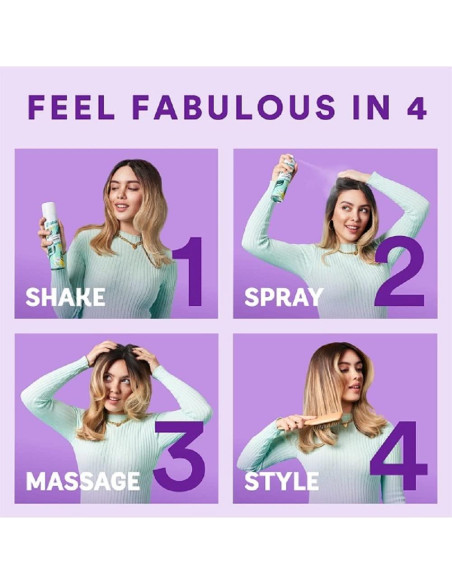 Champú Seco Batiste Blush 190g - Revitaliza tu Cabello